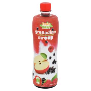 Fruit Oase Grenadine Vruchtenlimonadesiroop 750ml Bestellen Jumbo