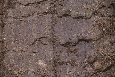 Dirty Texture Wet Soggy Earth After Rain Mud Surface In Autumn