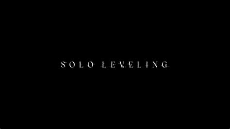 solo leveling | The Glorio Blog