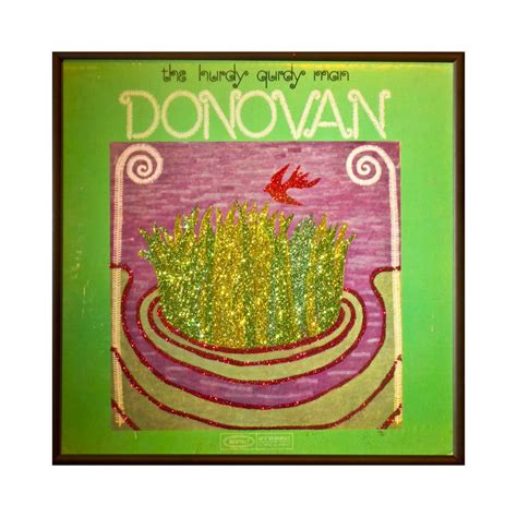 Glittered Donovan Hurdy Gurdy Man Album - Etsy