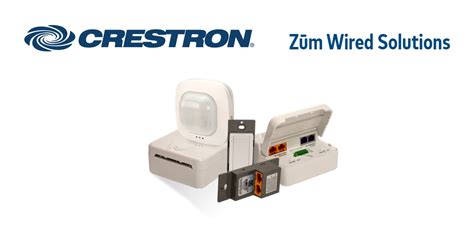 Crestron Expands Zūm Lighting Control Portfolio With Introduction Of Zūm Wired