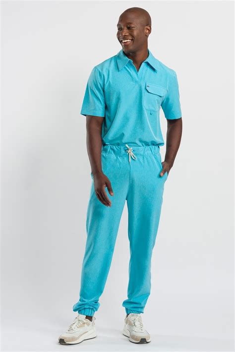 Scrub Masculino Joint Azul Claro