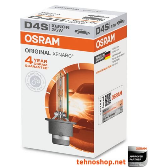 BULB OSRAM XENON D4S 66440 35W P32D-5 FS1