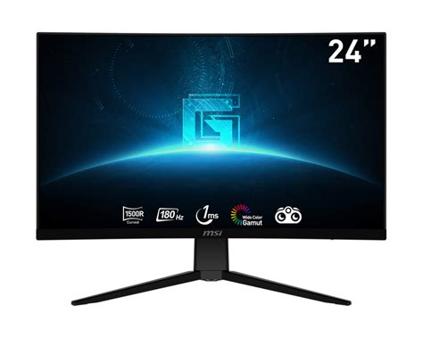 MSI G2422C Curved Gaming Monitor 24 Inch FHD 1920x1080 180Hz