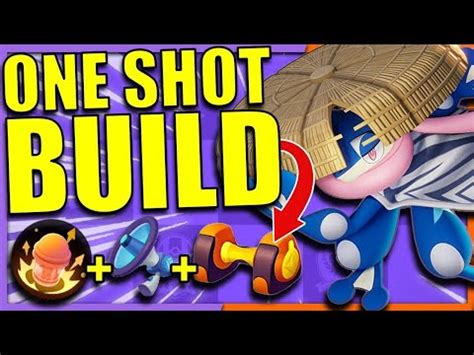 One Shot Build Greninja Best Pokemon For Rank Push Pokemon Unite