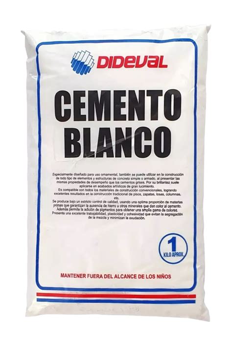 Cemento Blanco Kilo Gestab Limitada