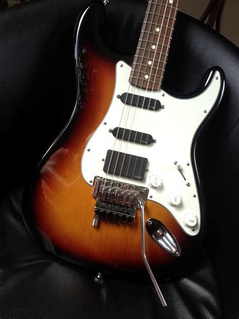 Photo Fender Standard Fat Strat Hss Floyd Rose 2005 Fender Std