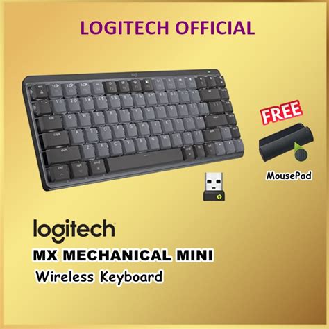 Jual Logitech Mx Mechanical Mini Wireless Bluetooth Keyboard Shopee