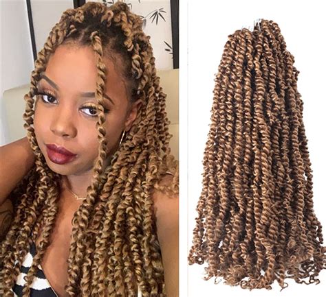 Amazon The BOHOBABE Pre Twisted Passion Twist Crochet Hair 20