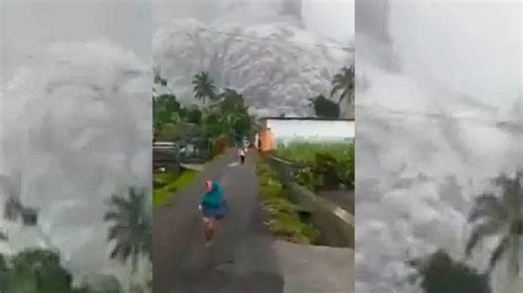 La Erupción Del Volcán Semeru Deja Un Muerto Y Provoca La Evacuación De Miles De Personas En La