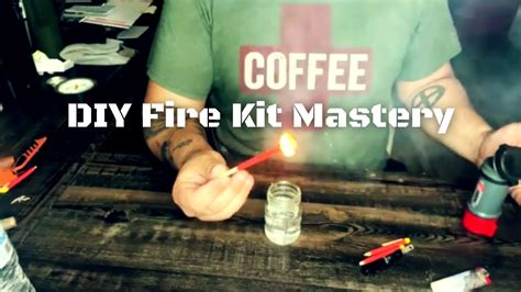 Diy Fire Kit Assembly Techniques Inspired By Green Berets Youtube