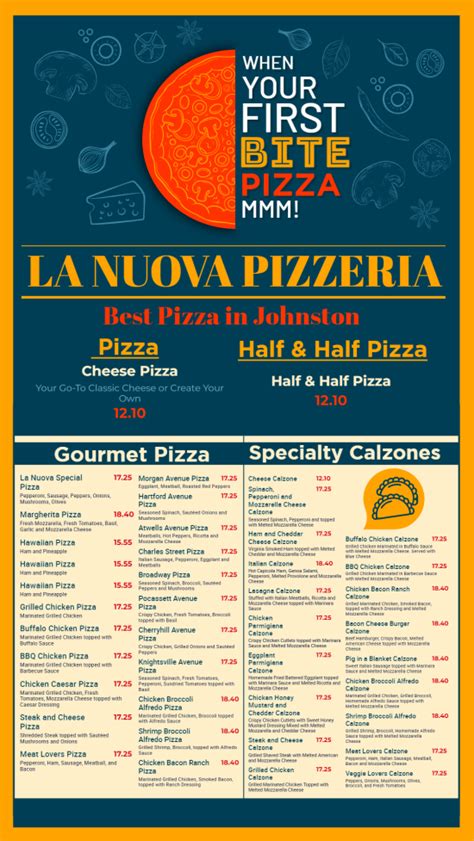 Best Pizza Digital Menu Design Ideas