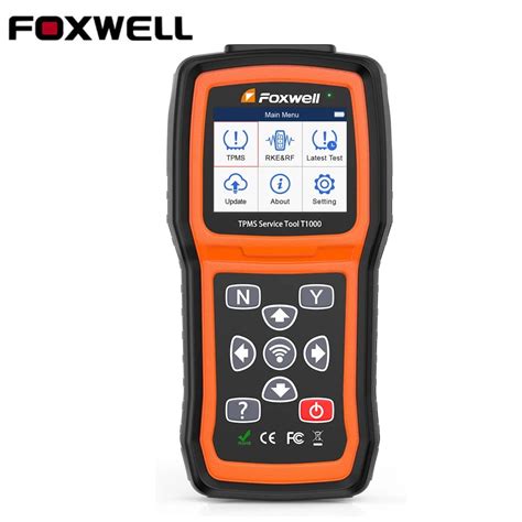 FOXWELL T1000 TPMS Programmer Tires Sensors Activate Programming