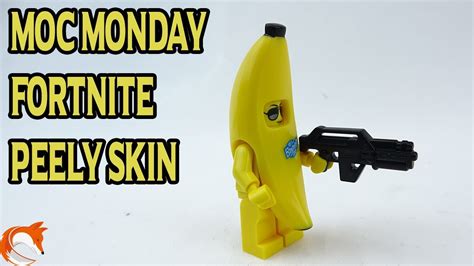 LEGO Fortnite Peely Bananna Skin MOC Minifigure YouTube