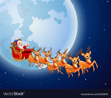 Fajarv: Santa Claus Sleigh Reindeer Images