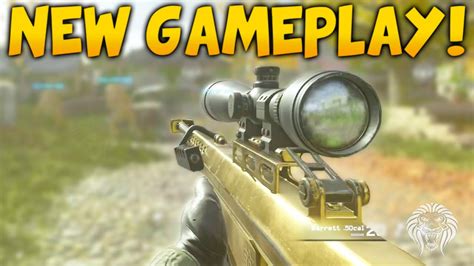 Modern Warfare Remastered SNIPING GAMEPLAY Barrett 50 Cal M40a3