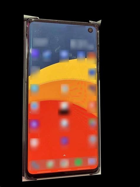 Samsung Galaxy S10 Leak Reveals Infinity O Hole Punch Design