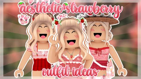 Strawberry Outfit Ideas D View Bonus Outfit Ideas Youtube