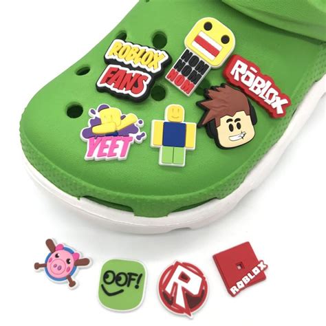 ROBLOX Jibbitz Crocs Pins for shoes bags Charms Decoration Croc Charms ...