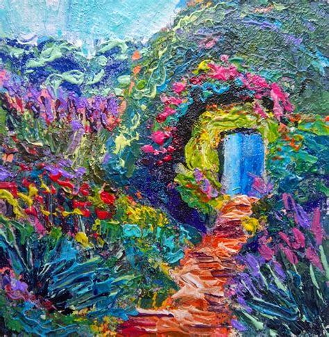 Magic Garden, Painting by Ksenia Tsyganyuk | Artmajeur