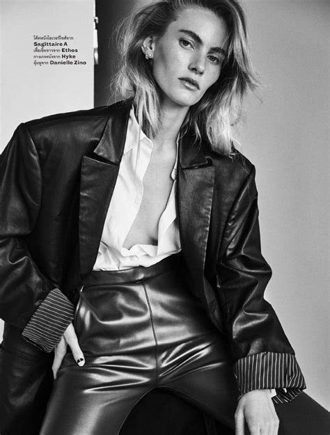 Emily Baker Tailors Up In Before The Fall By Caleb Gladys For L