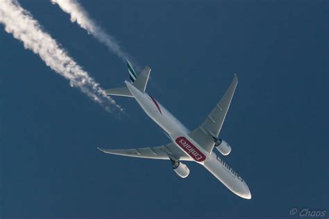 A6 ENZ Emirates Boeing 777 31H ER Alt 35000ft 10668m Chaosmagnet