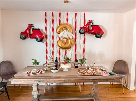 Italian Themed Birthday Party — Aratari At Home