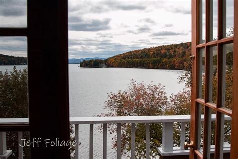 Church Landing at Lake Winnipesaukee New Hampshire - New England Fall ...