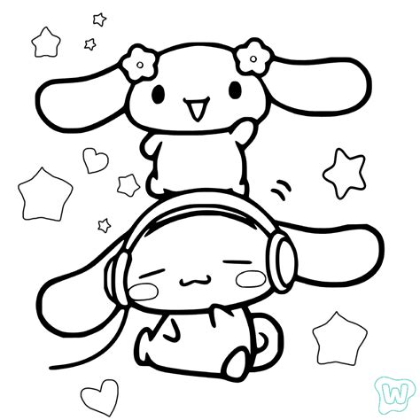 Cinnamoroll Para Colorear Descarga Gratuita En Pdf