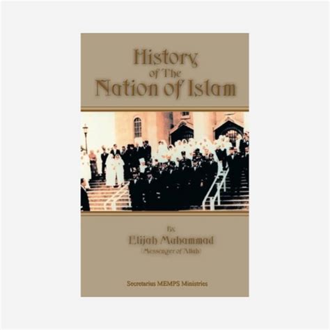 History of the Nation of Islam – Respect For Life Books-n-Things