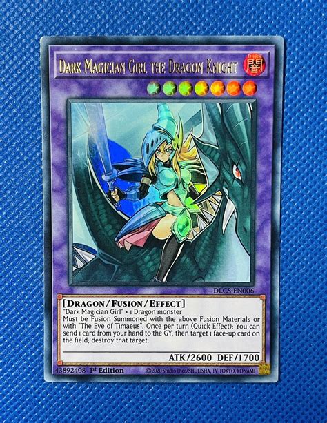 Yugioh Dark Magician Girl The Dragon Knight