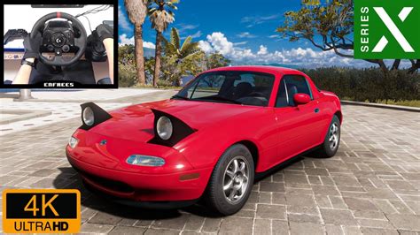 Mazda MX 5 Miata Forza Horizon 5 Xbox Series X Logitech G923