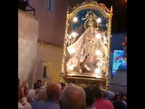 Mussomeli Il Viva Maria Accompagna Il Rientro Della Madonna Dei