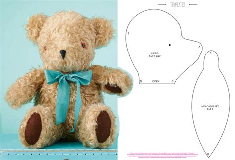 22 Designs Teddy Bear Sew Patterns Free Claytonkodie