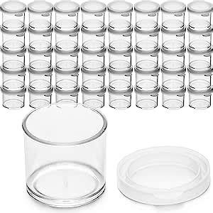 Decorrack Plastic Mini Containers With Lids Oz Craft Storage