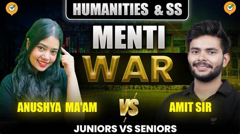 Class 9 10 VS Class 11 12 Social Science VS Humanities Menti