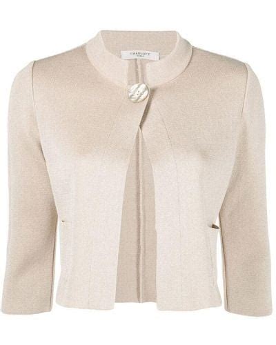 Natural Charlott Jackets For Women Lyst