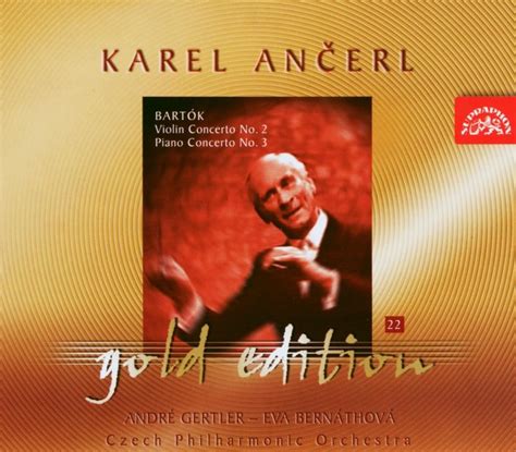 Czech Philharmonic Orchestra Karel Ančerl Bartók Ančerl Gold