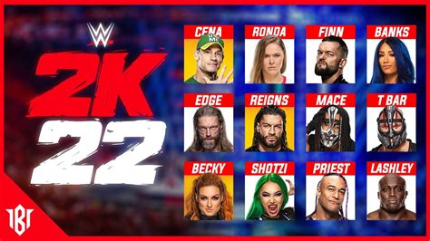 WWE 2K22 FULL ROSTER PREDICTION YouTube