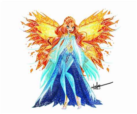 Winx Club Bloom Elementix By Laefey On DeviantArt Wings Artwork