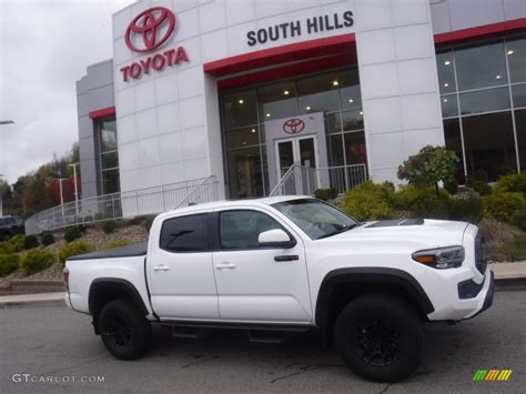 2020 Super White Toyota Tacoma Trd Pro Double Cab 4x4 140005197 Photo 2 Car