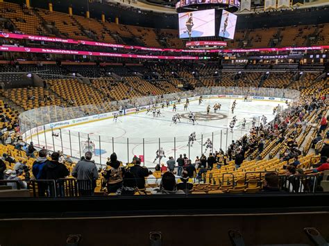 Loge 5 At Td Garden Boston Bruins