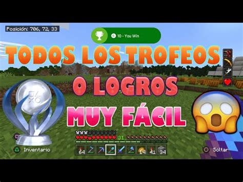 Como Tener TODOS Los LOGROS TROFEOS Minecraft BEDROCK 1 19 YouTube