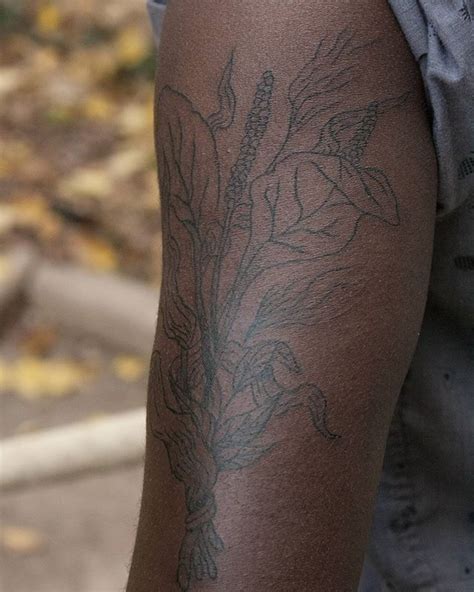 Inked Melanin Dark Skin Tattoo Black People Tattoos Tattoos For