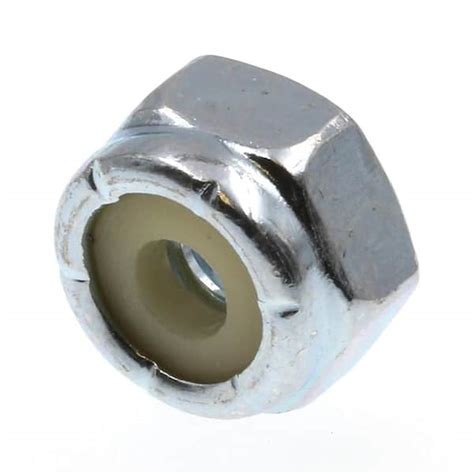 Prime Line 10 24 Grade 2 Zinc Plated Steel Nylon Insert Lock Nuts 50