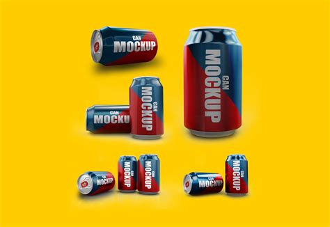 Free Soda Can Mockups Mockuptree
