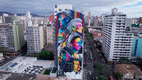 Eduardo Kobra Inaugura O Projeto Sesc Arte Urbana Um Mural Que