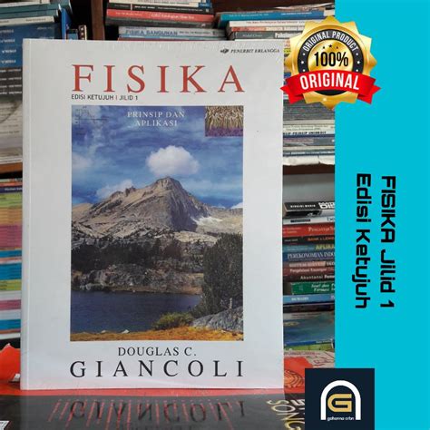 Jual Buku FISIKA Prinsip Dan Aplikasi Jilid 1 Edisi Ketujuh By D C