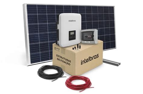 Kit Solar Intelbras Michei Sistemas De Seguran A