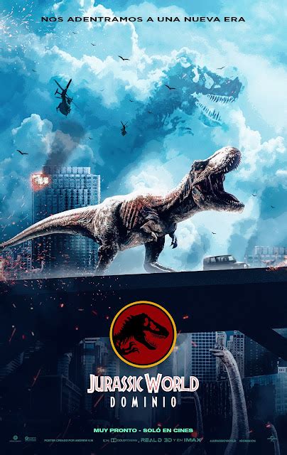 Jurassic World Dominio Poster S Español Hd 2021